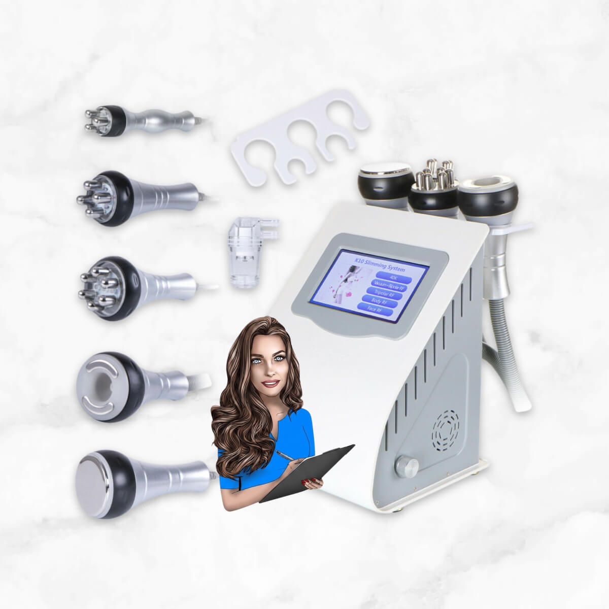 Professional RF and Ultrasonic Cavitation machine for body sculpting and skin tightening - Bella Mai Academy