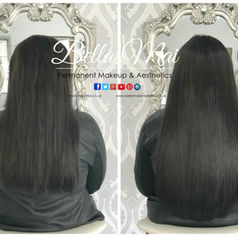 BELLA MAI: Luxury Nano Ring hair extension transformation before and after Essex.