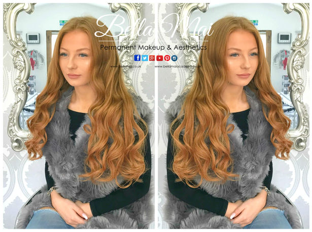Discreet Nano Ring hair extension bonds for natural-looking volume in Essex.