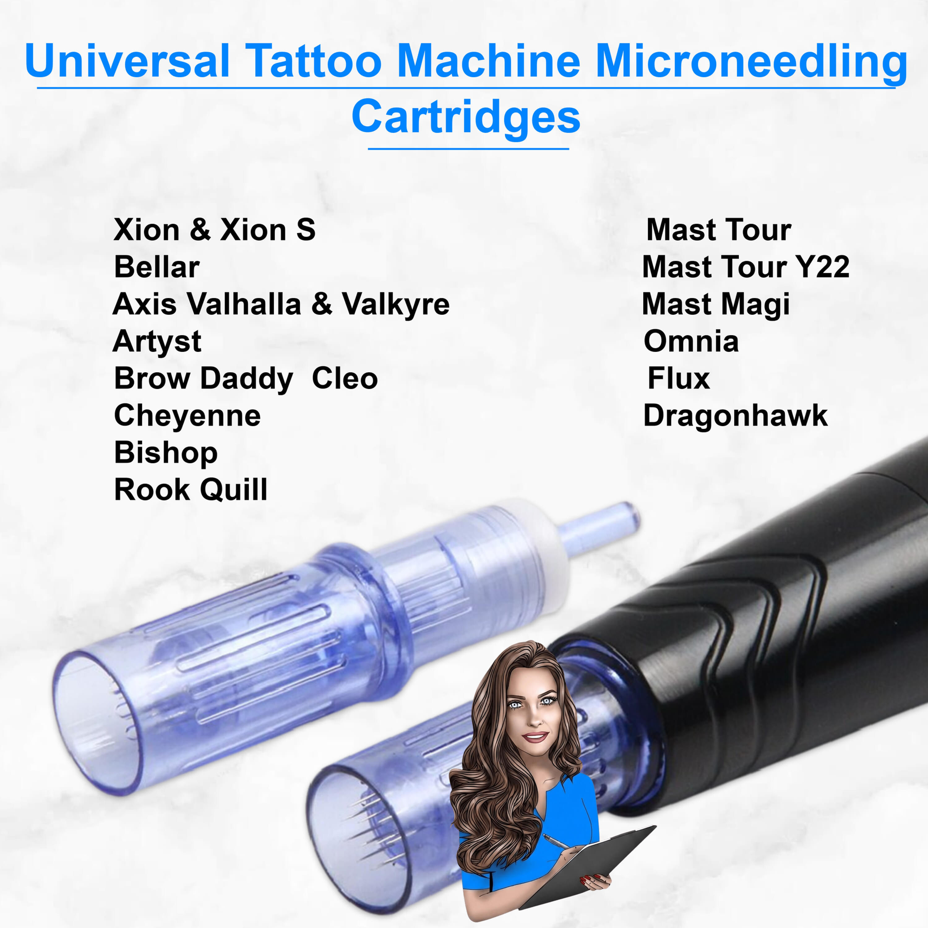 Universal Microneedling Cartridges