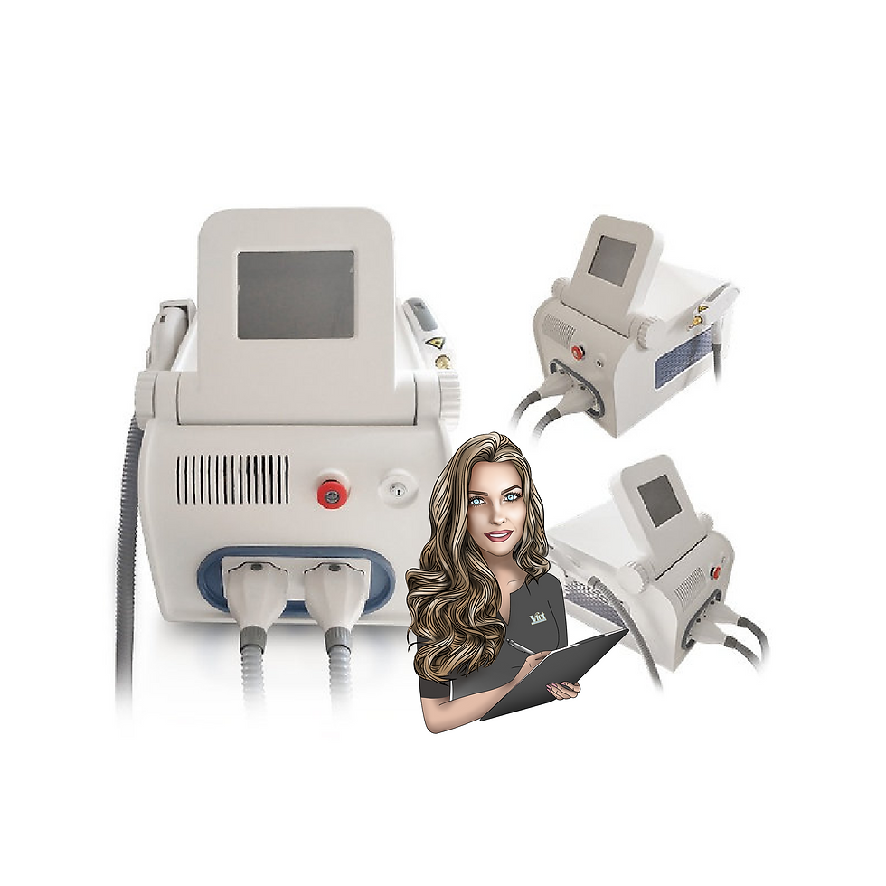 E-Light/SHR & Laser Tattoo Removal Machine (2 Handles)