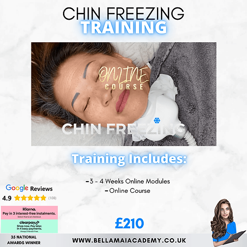 Online Chin Freezing Training Course. Bella Mai Academy