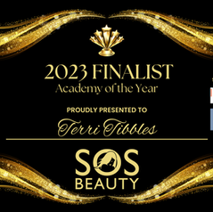 Terri Tibbles Bella Mai Academy Finalist Academy of the Year SOS Beauty Awards 2023 in Thurrock Essex