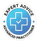 Expert Advice Advanced Practitioner medical badge logo - Bella Mai Essex