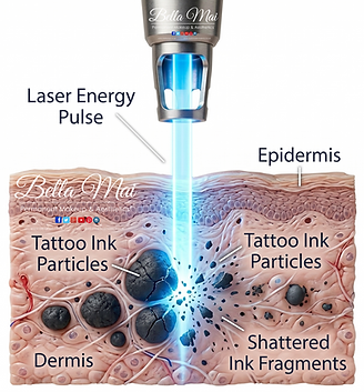 Laser tattoo removal before and after results Grays Essex