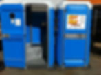 Blue Portable Toilet Hire