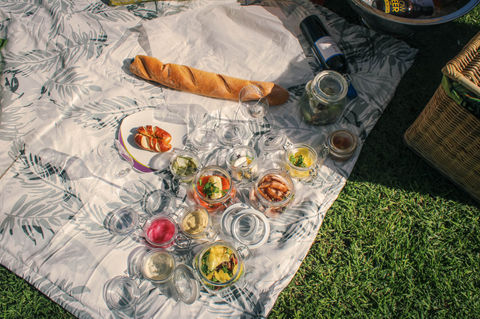 Sustainable Picnic Photoshoot