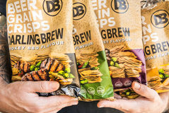 Beer Grain Crisps Packaging