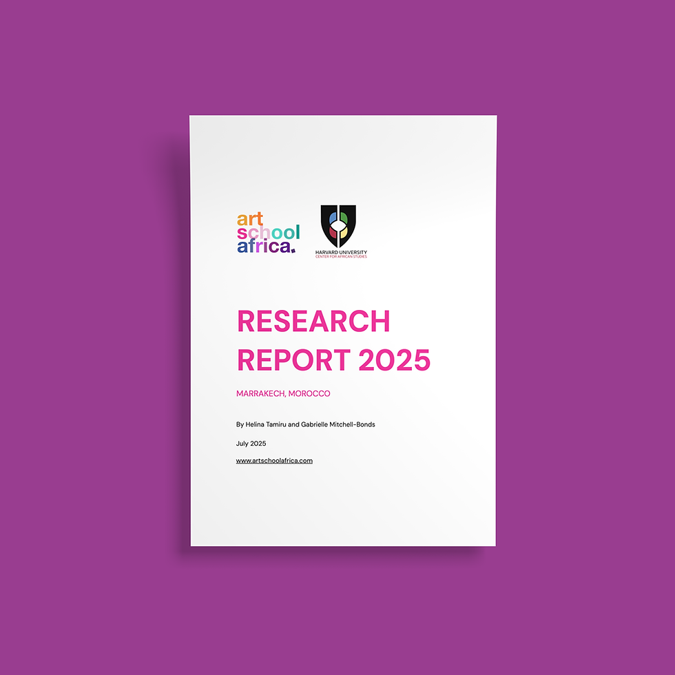 Art School Africa | Research Report 2025