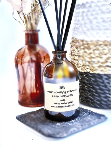 DARK HONEY & TOBACCO FRAGRANCE OIL DIFFUSER 100g