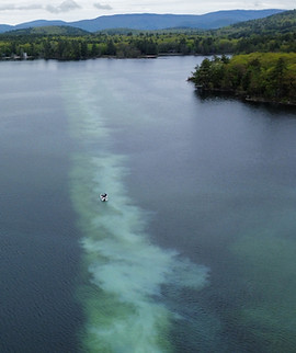 Alum treatment on Lake Kanasatka