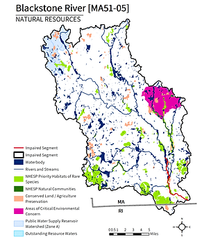 Massachusetts TMDL maps