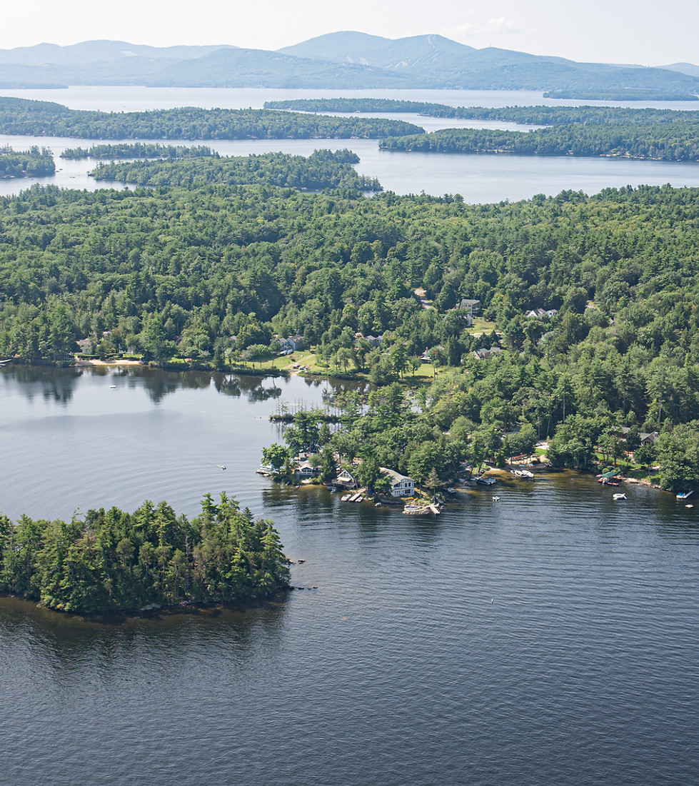 Lake Winnipesaukee in New Hampshire