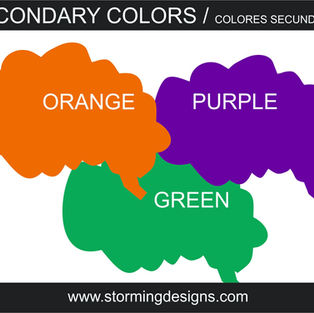 Secondary Colors / Colores secundarios