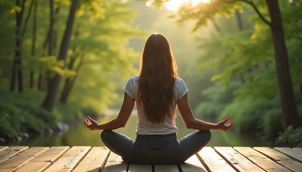 Mindful Moment Cultivating Open Spacious Awareness Through Calmed Minds and Flow State