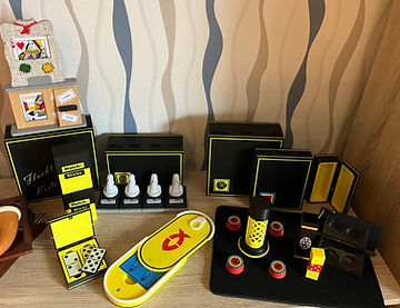 Sammlung von Miniatur-Illusionen im 3D Druck von Frank Holweck.