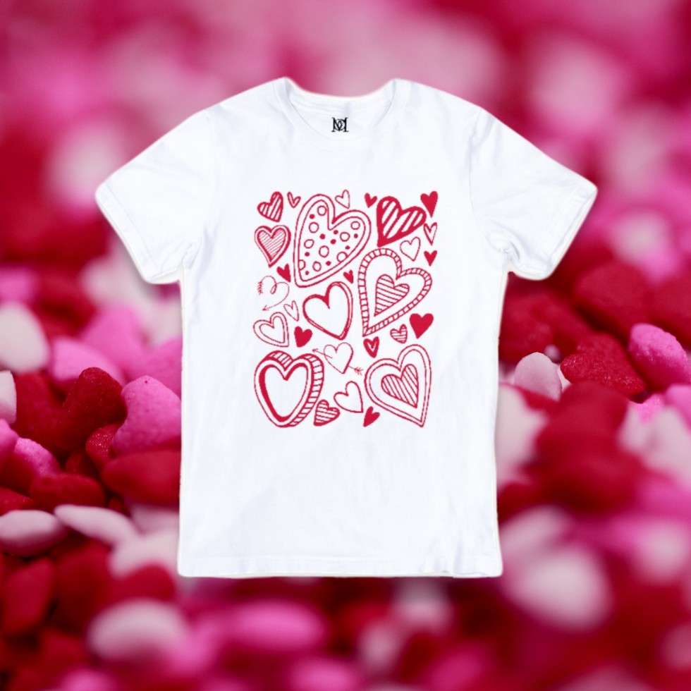 Miniatura: Hearts T-Shirt