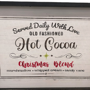 Custom Christmas Stencil Signs pt.2