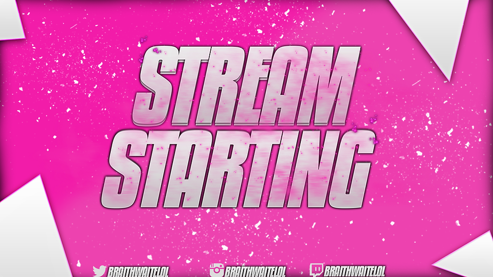Braithewaite Stream Starting Screen