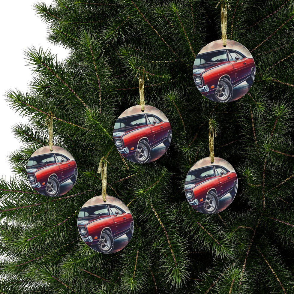 Thumbnail: Muscle Car, Classic Car Acrylic Ornament