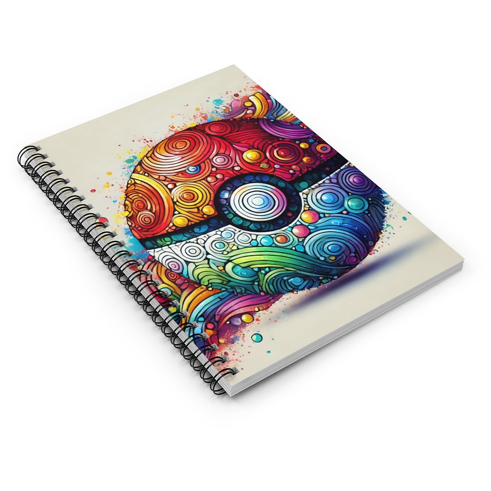 Thumbnail: Pokemon Notebook-Spiral Notebook - Ruled Line