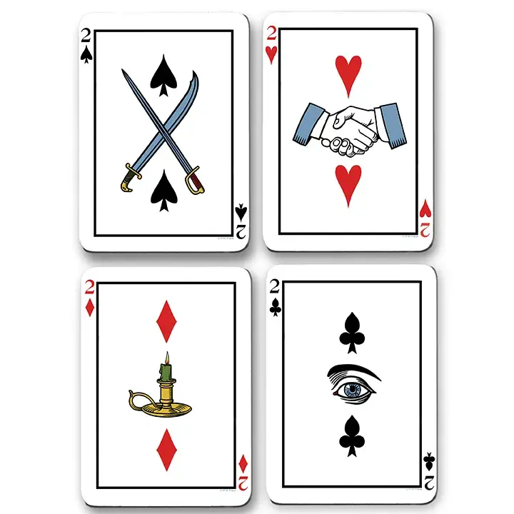 Miniatura: The Hermes Playing Card Oracle by Robert M. Place