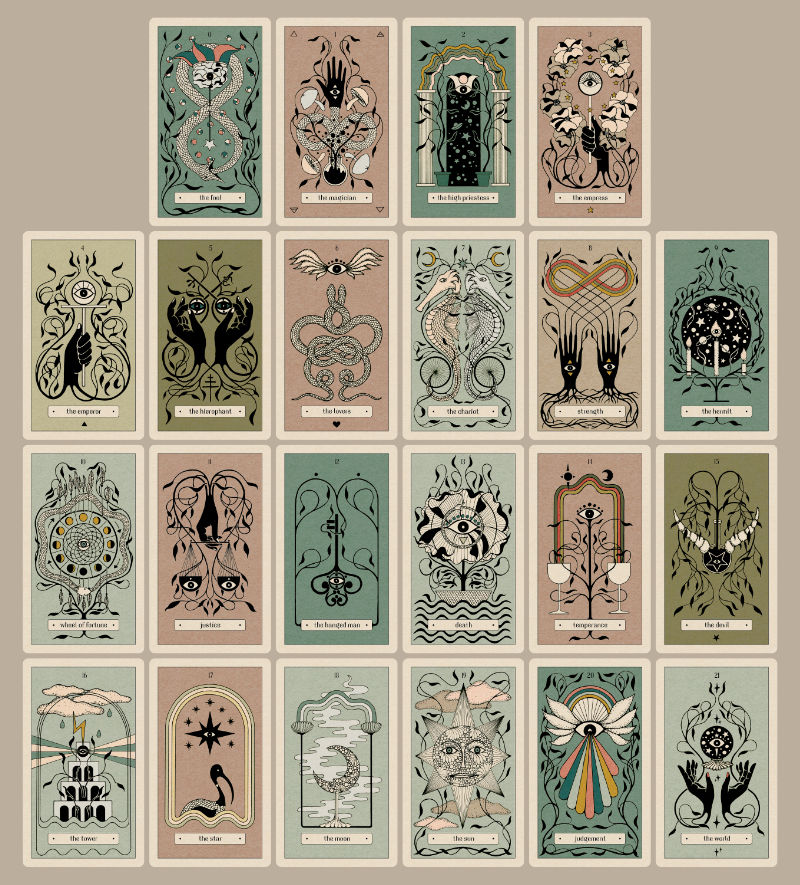 Miniatura: Avisomnia Tarot by Orla Bird