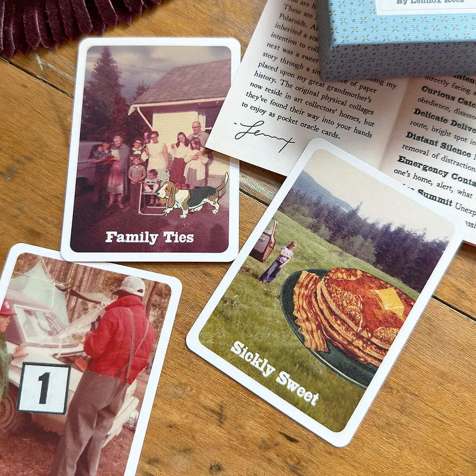 Miniatura: Great Grandmother's Faded Frontier Oracle 2nd Ed. by Lennox Rees