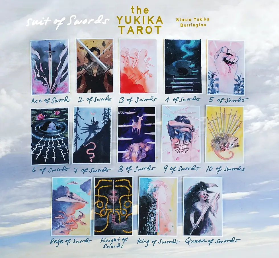 Miniatura: The Yukika Tarot by Stasia Yukika Burrington