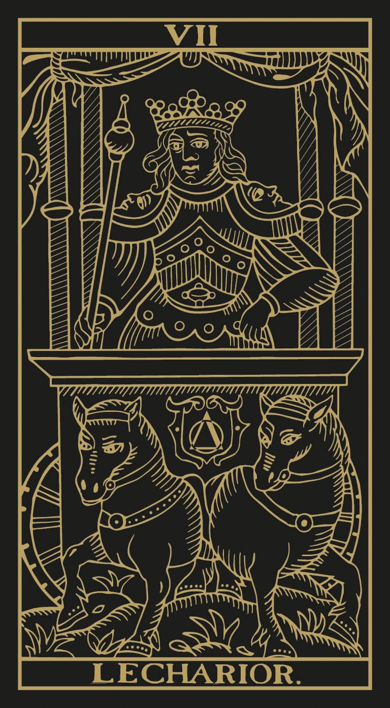 Miniatura: Marseille Tarot. Gold & Black edition. Marianne Costa