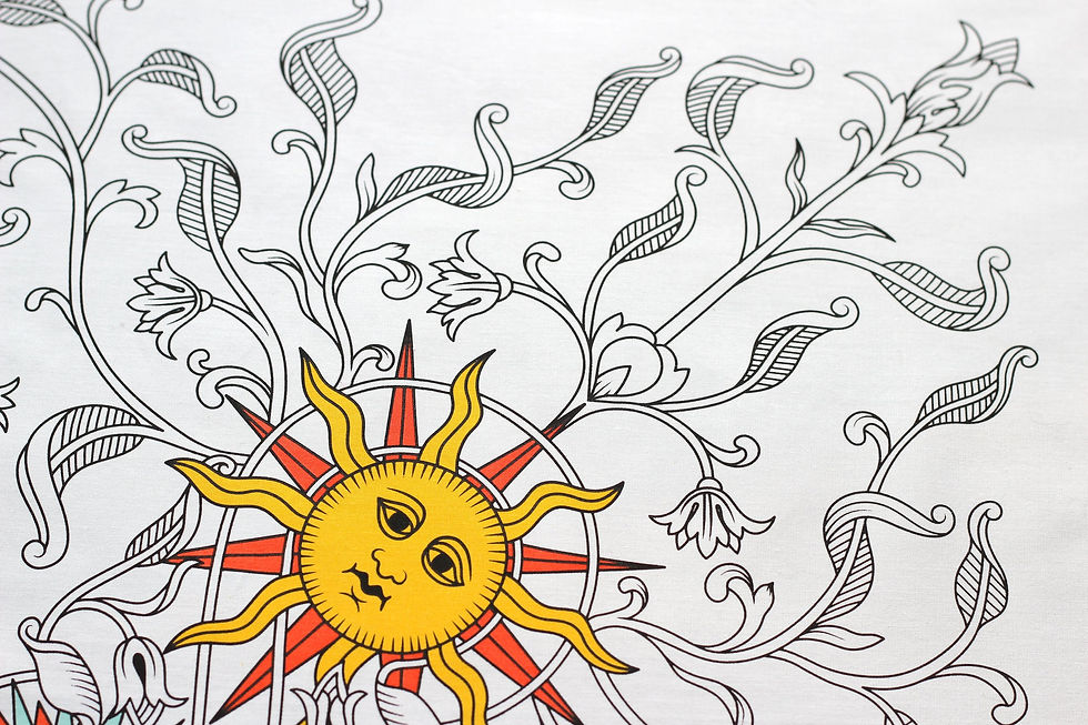 Miniatura: tarot cloth