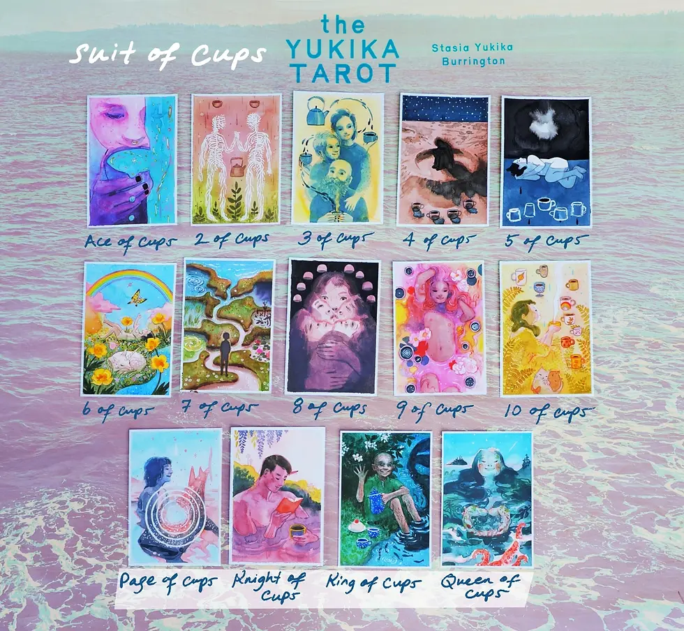 Miniatura: The Yukika Tarot by Stasia Yukika Burrington