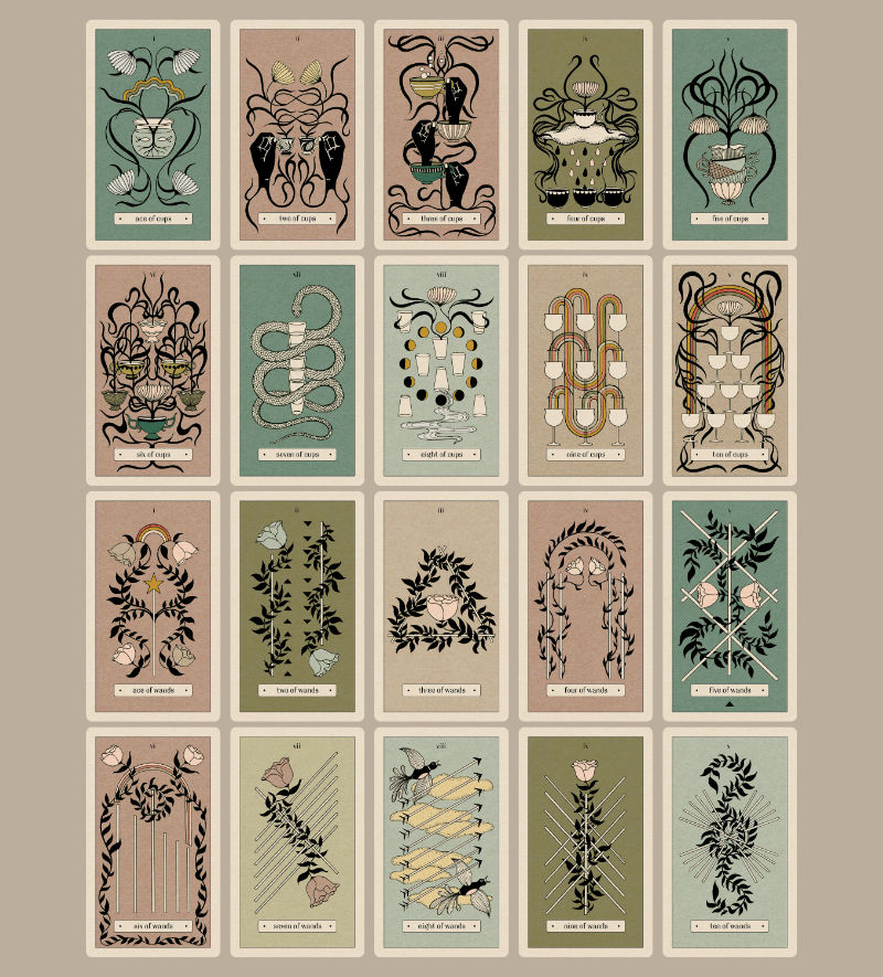 Miniatura: Avisomnia Tarot by Orla Bird