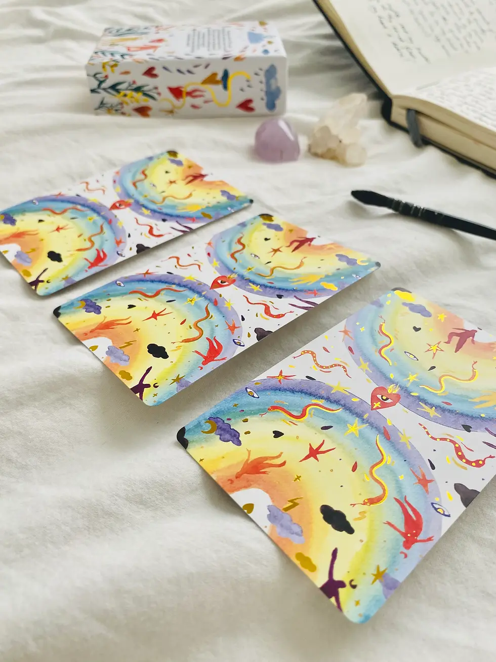 Miniatura: Lilifer Tarot by Marion Costentin