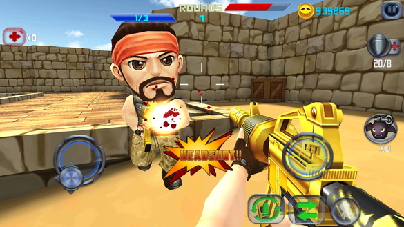 Gun Shoot War Q