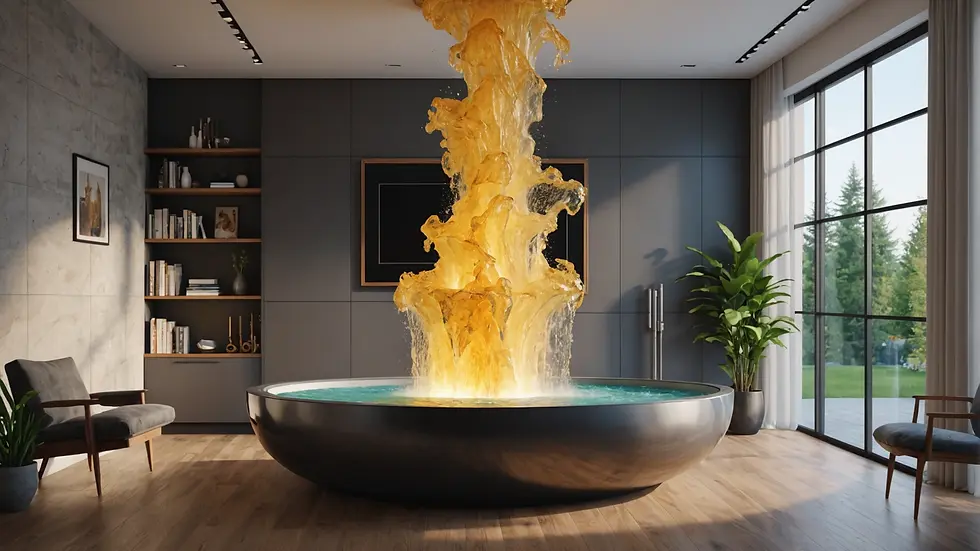 Geyser installation in a modern home