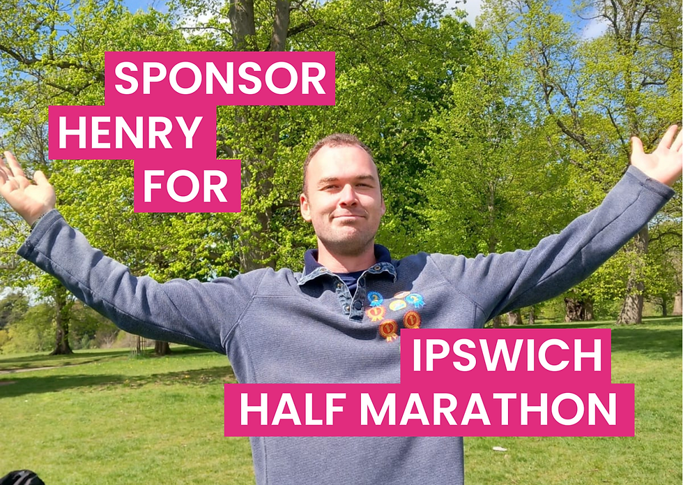 Henry’s Half Marathon Mission – Can you sponsor him too?
