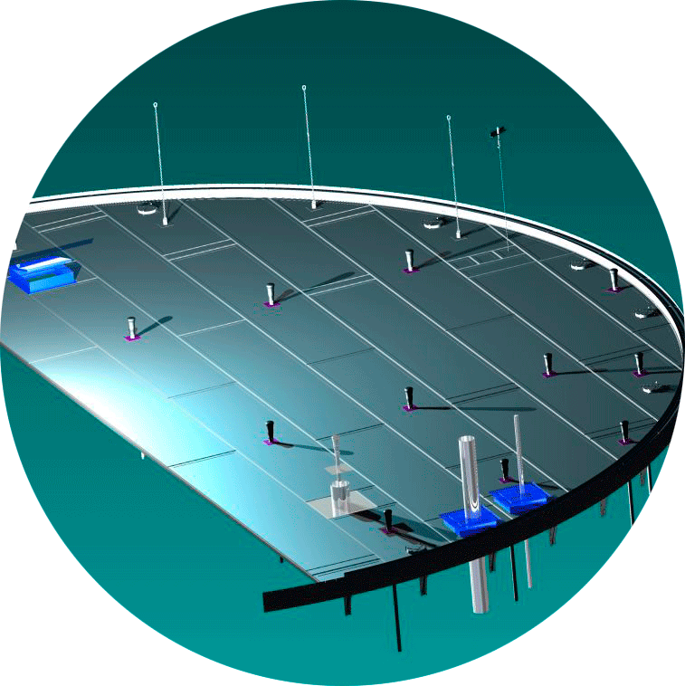 Internal floating roof