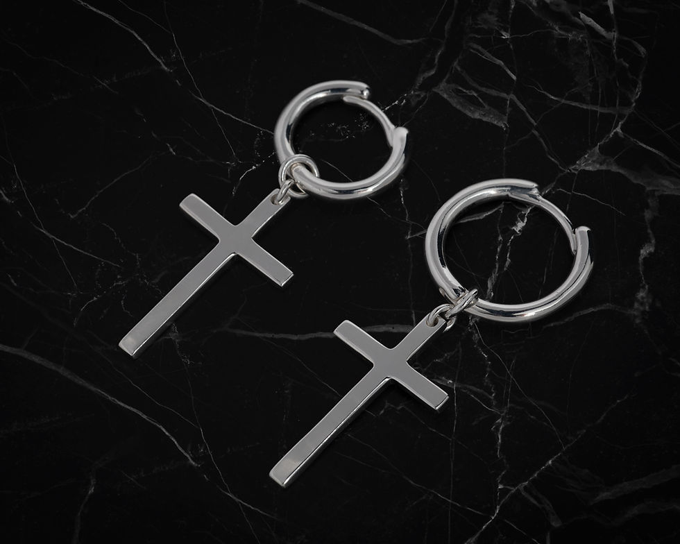 Thumbnail: CROSS EARRING