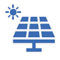 Mains, solar or battery powered display.