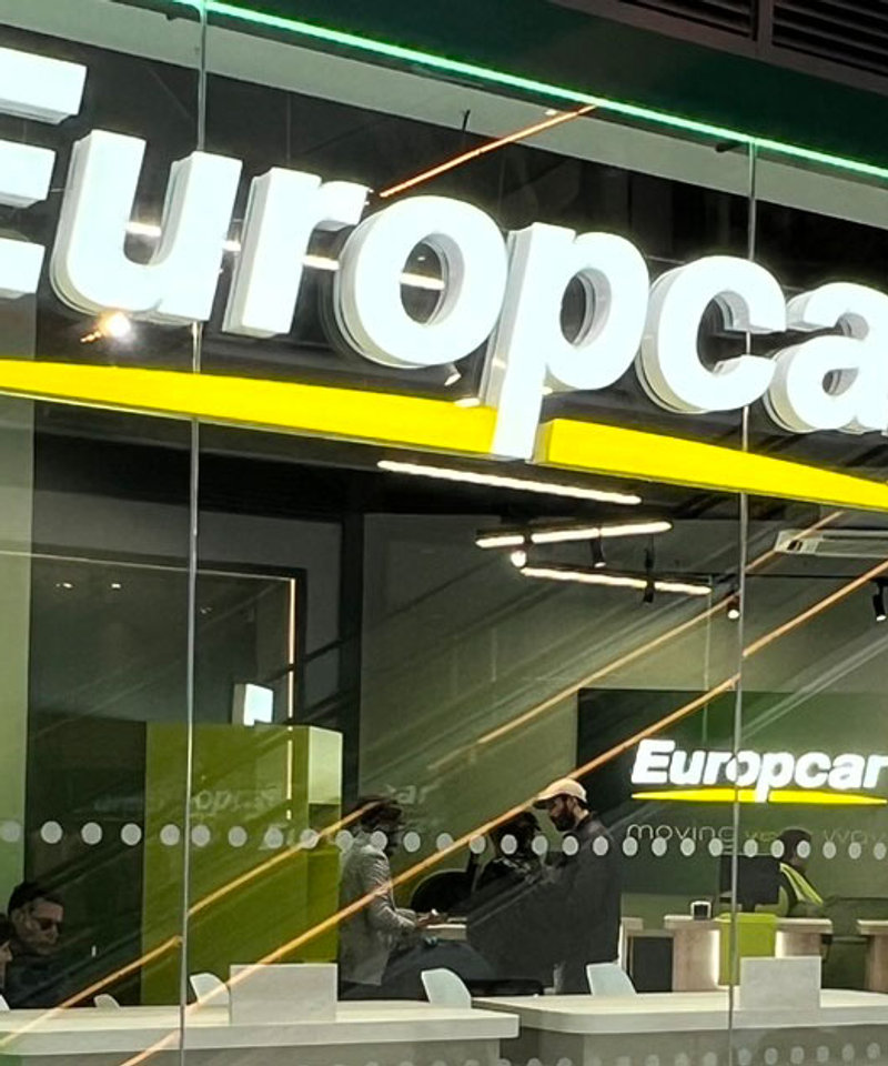 LCD Video Wall Case Study - Europcar