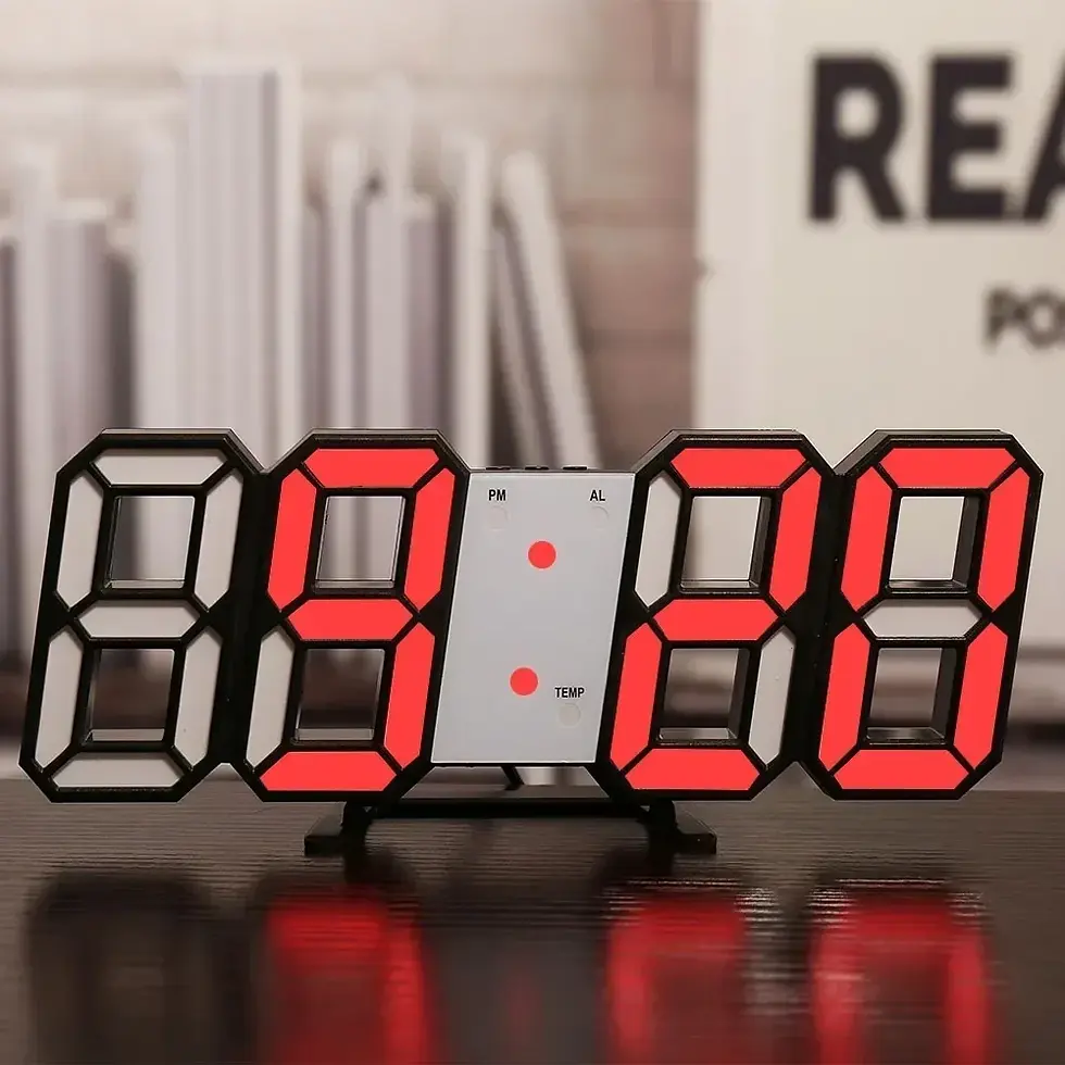 Thumbnail: LumiTime™ 3D LED Wall Clock