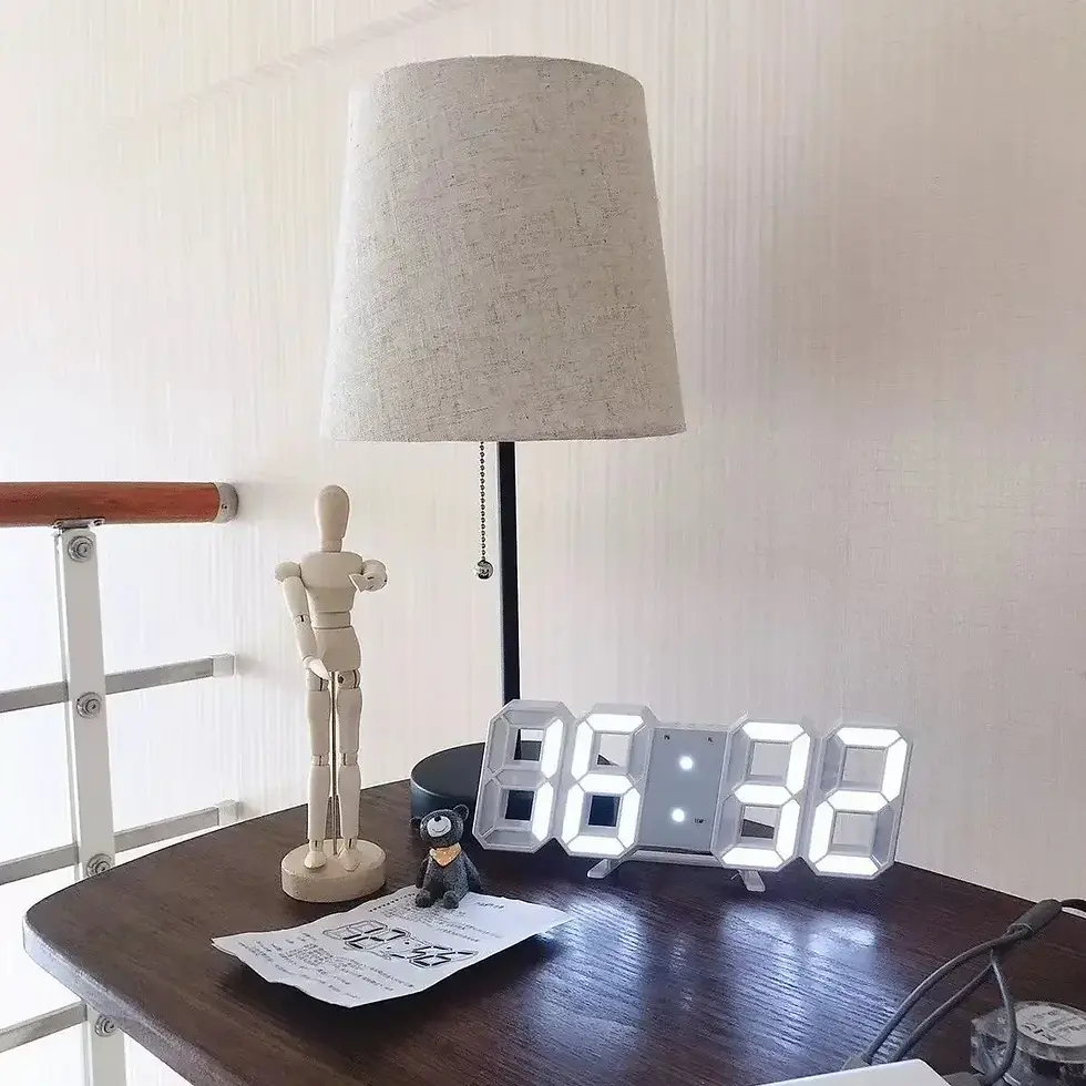 Thumbnail: LumiTime™ 3D LED Wall Clock