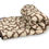 Thumbnail: Couverture Couette Plaid 100% Laine de Mouton Mérinos Extra Chaude Crème