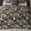 Miniatura: parure de lit coton melange noir turquoise violet beige rose bleu made in Europe