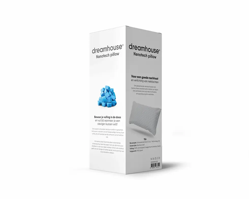 Miniaturbild: oreiller orthopédique,mousse viscoélastique,mémoire de forme,ergonomique, anti-transpiration, anti-allergique, anti-douleurs,