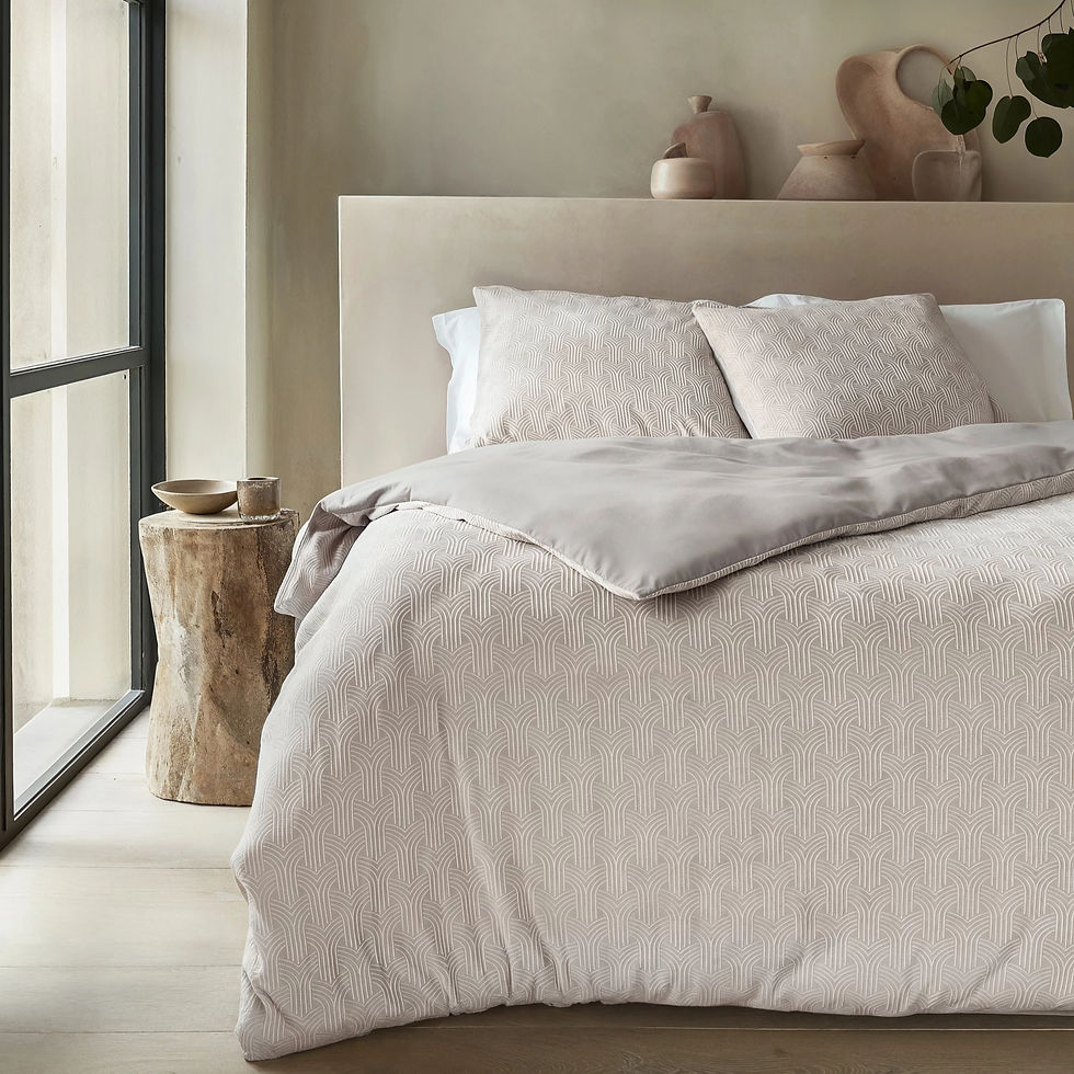 FLANEL ART Parure de lit Chaude Microfibre Fleece Teddy Japandi Beige Crème