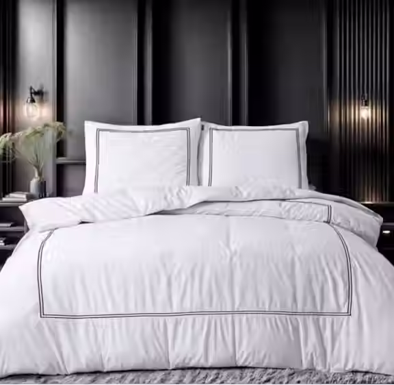 Collection parure de lit de luxe brata blanc