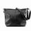 Miniature : sac à main bandoulière porte epaule cuir véritable noir handmade made in italy