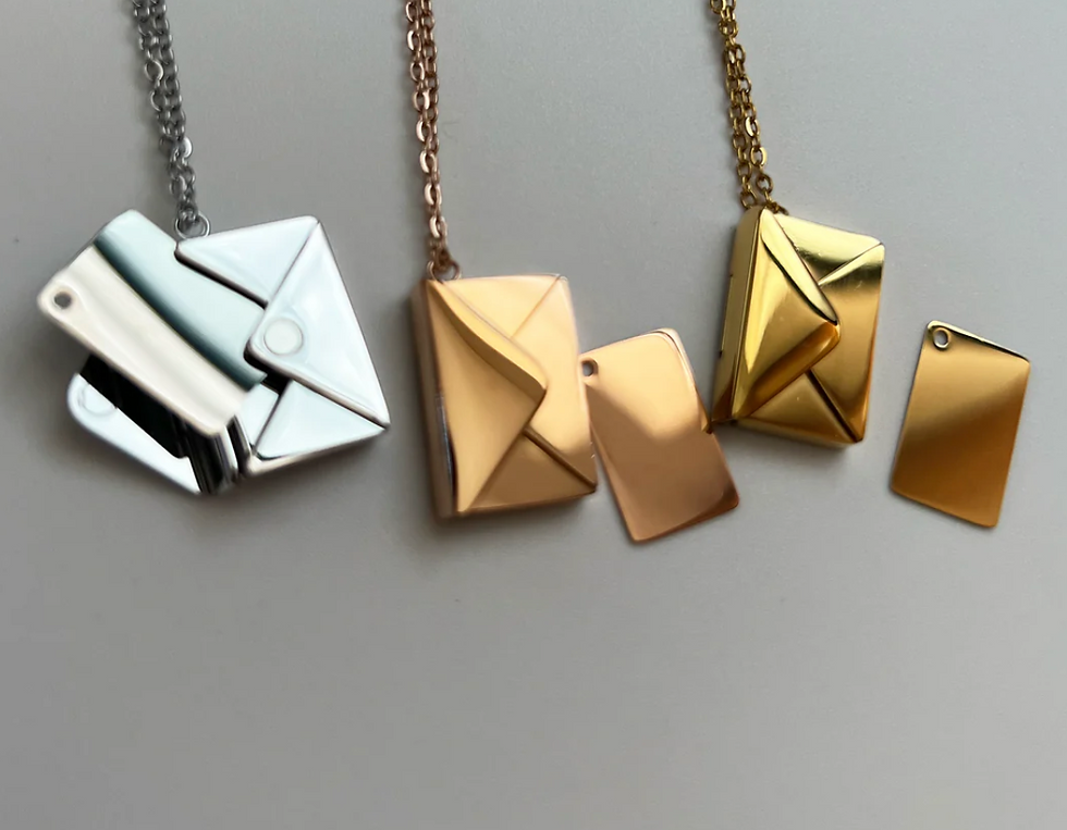 Thumbnail: Personalized Secret Letter Necklace